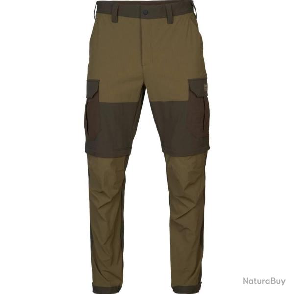 Pantalon Logmar Lightweight Zip-off Dark olive/Willow green 40