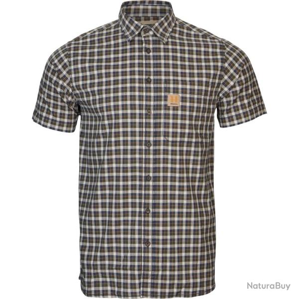 Chemisette Fjell Naval Blue Check H�rkila