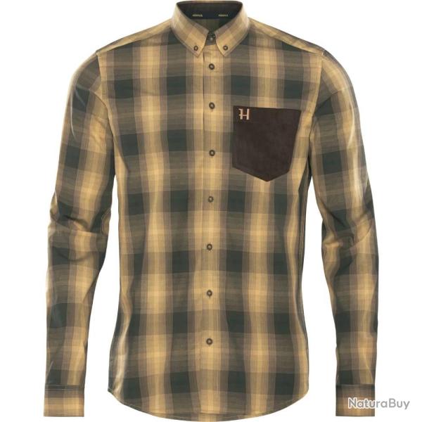 Chemise Akkan Yellow Black Harkila