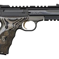 Pistolet Browning Buck Mark Black Label Suppressor 22Lr Filet&eacute;