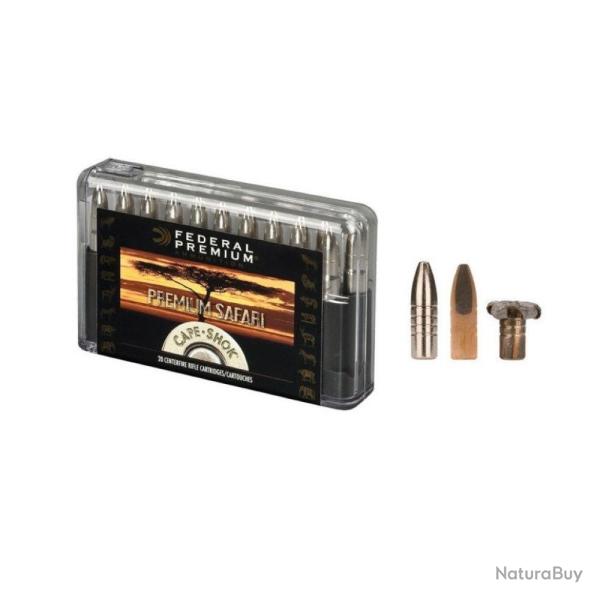 Cartouches Federal 416Rem Mag 400G TB-BC "CAPE-SHOK"