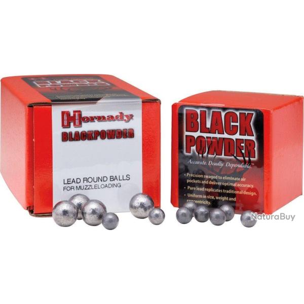 Balles Rondes Hornady .451/.44 X100