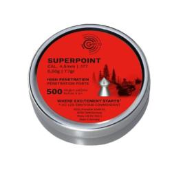 Plomb 4,5mm Conique Superpoint Geco 0,50g Bte 500