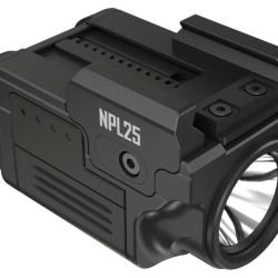 Lampe Sp&eacute;ciale Arme NPL25 Noire - 900Lm Nitecore