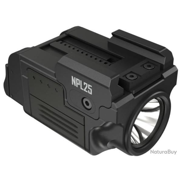 Lampe Sp�ciale Arme NPL25 Noire - 900Lm Nitecore