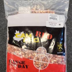 Projectile plomb cuivr&eacute;s 9mm 125gr RN FCP 355 Cam Pro RED sachet de 1000