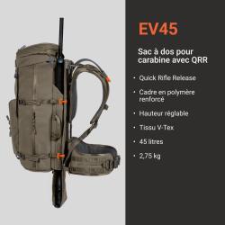 Sac a dos Vorn EV45 Ash Green 45 Litres avec QRR
