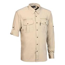 Chemise Antitic Grouse Prohunt Kaki ou Beige Kaki