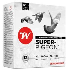 Cartouches Winchester super pigeon calibre 12/70-16mm 36g coffret de 100 N&deg;6
