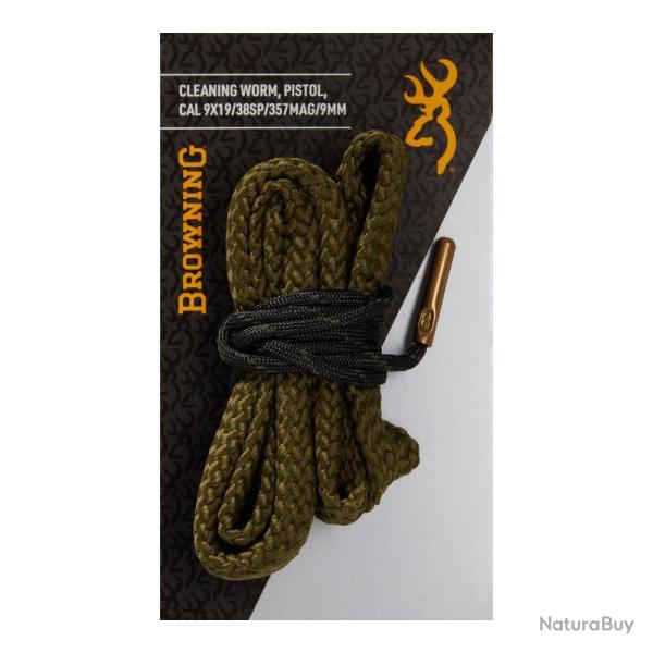 Cordon Nettoyage Pistolet Cal 9mm/38/357