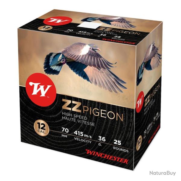 Cartouches ZZ Pigeon 12/70-20mm 36g boite de 25 N�4