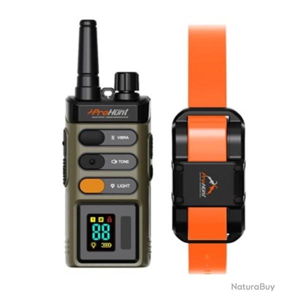 Collier de dressage pour chien - 1500m ProHunt