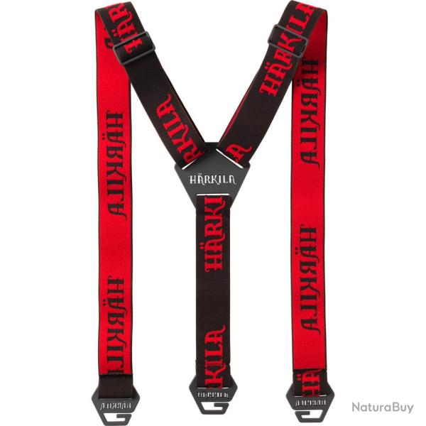 Bretelles H�rkila Tech One Size Shadow brown/Red