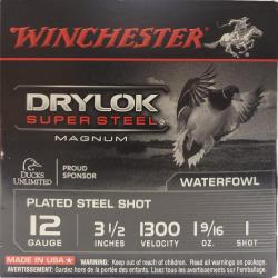 Cartouches Steel Drylok 12/89 Boite de 25 Winchester N&deg;1