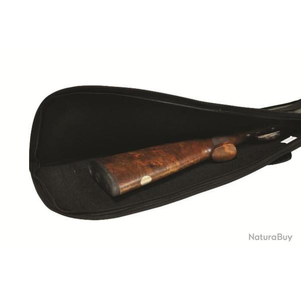 Fourreau Vert Eco matelass� avec bretelle Carabine avec lunette