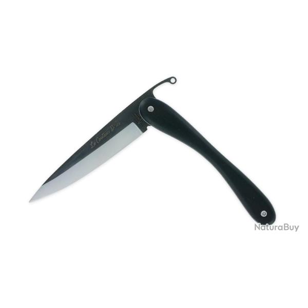 Couteau pliant Laguiole en Aubrac "Le couteau d'ici" Ebene