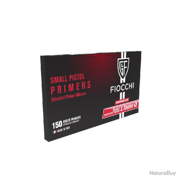 Amorces Fiocchi Small Pistol 4.45 Bte 150