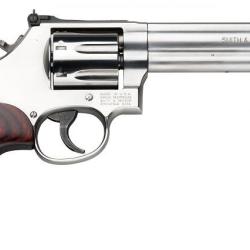 Revolver Smith et Wesson 686 Plus Luxe Cal.357 Crosse Bois 7CPS 6''
