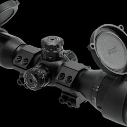 Lunette Walther 4x32 DC CQB + colliers R.11mm