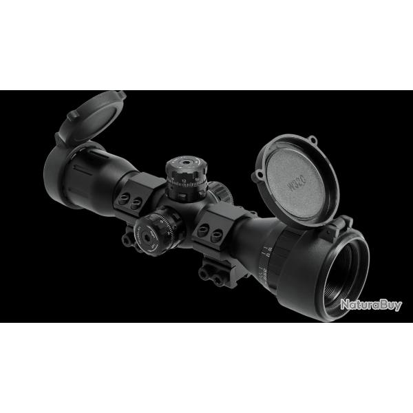 Lunette Walther 4x32 DC CQB + colliers R.11mm