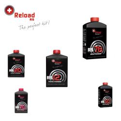 Poudre RELOAD SWISS RS RS 80 BIDON 1kg