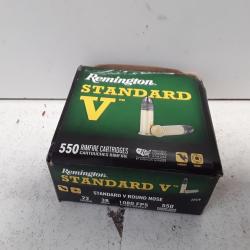 Boite de 550 balles vrac Remington STANDARD V cal.22lr TOP PRODUIT