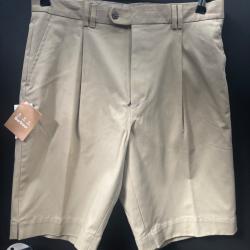 Tres beau short neuf Barbour beige taille 42 a vendre aux ench&egrave;res destockage chasse amrmurerie