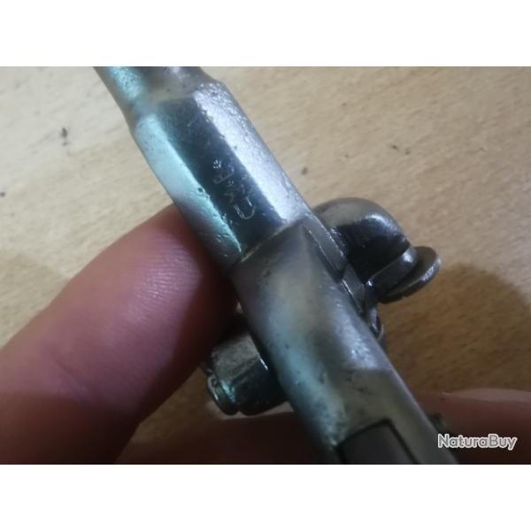 Pistolet de cycliste ann�es 1900 calibre 6 mm annulaire.