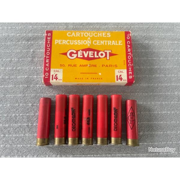 17 cartouches 14 mm