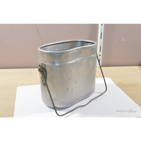 Gamelle Militaire  en Alu dat� 1940  sans couvercle 1939/1945 (15)