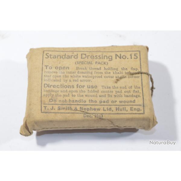 Pansement Anglais GB British NO.15  Dec 1943 �quipement soldat (15)