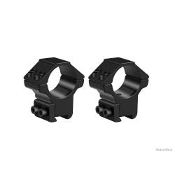 Colliers 25,4 bas rail de 11mm