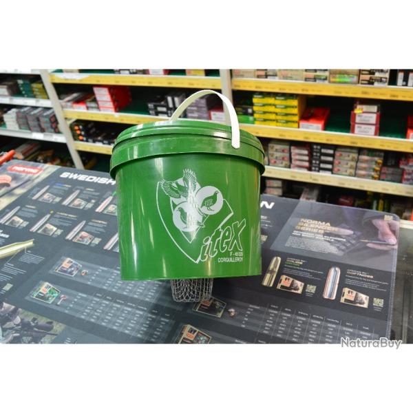 SEAU AGRAINOIR POUR PETIT GIBIER VITEX EN 5 LITRES NEUF