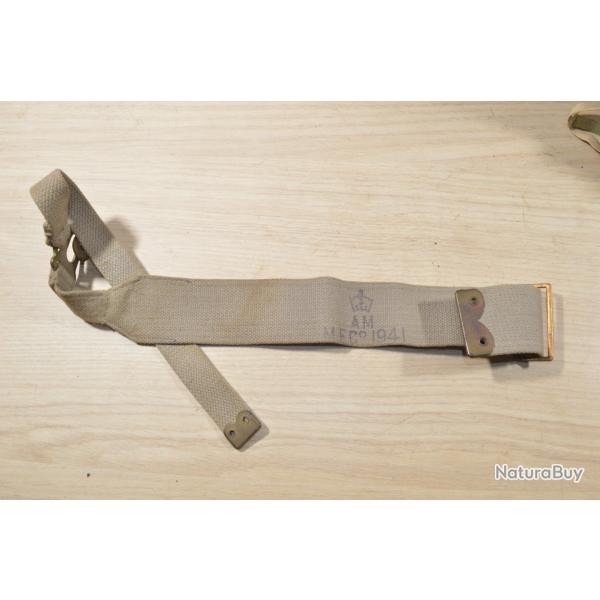 Bretelle Havresac sac a dos Belge WWII GB 1941 AM (15)