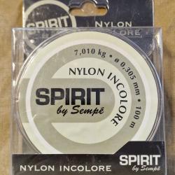 Nylon incolore SPIRIT by SEMPE 7,010kg 0,305mm 100m - HILMAR SUPER DESTOCK !!!