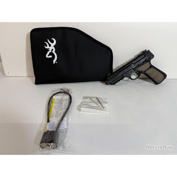DESTOCKAGE CATEGORIE PISTOLET BROWNING BUCK MARK 22L MICRO CONT TAC FILETER FRAIS DE PORT OFFERT