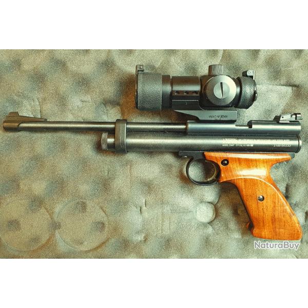 Pistolet CROSMAN 2300 T 4,5 mm et accessoires