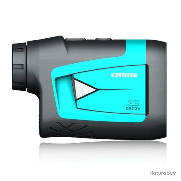 T�l�m�tre Laser 600m Compact et L�ger pour Chasse Golf Avec Sacoche et Pile Mileseey PF210