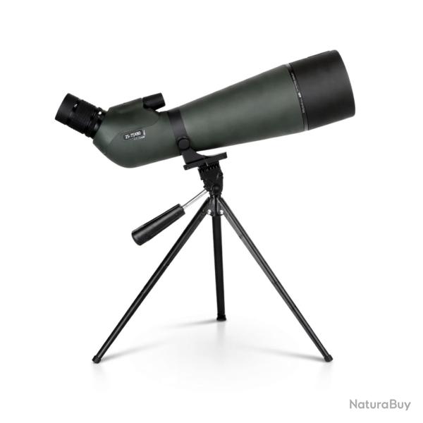 Longue-Vue Zoom 25-75x80 Tr�pied Inclus �tanche Observation Stand Nature Tir