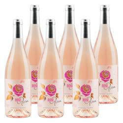 Ros&eacute; Gl&eacute;on - Vin ros&eacute; bio du Ch&acirc;teau Gl&eacute;on IGP Pays d 'OC - 2021 - 6 bouteilles 75cl