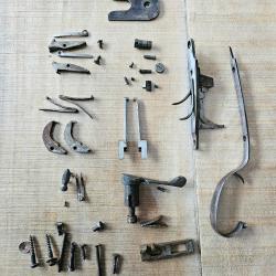 Lot de pi&egrave;ces pour fusil Boucher - Cal. 12/65