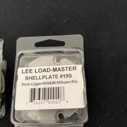 SHELLPLATE 19S 19 S LEE LOADMASTER 9X19MM 9MM 9 PARA LOAD MASTER