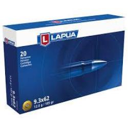 Cartouches Lapua 9,3&times;62 OTB 185 gr / 12 g  x 20