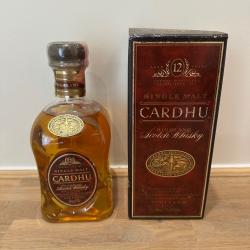 Whisky Cardhu 12 Years Single Malt Scotch 70cl (~1980) Bouteille vintage
