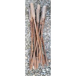 Lot d outils a marquer le cuir et bois