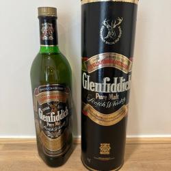 Glenfiddich Pure Single Malt Scotch Whisky 75cl 43% Box (bouteille datant p&eacute;riode ~1970 / 1980)