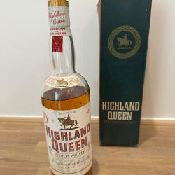 Highland Queen Scotch Whisky  - MacDonald &Muir Ltd 75cl/43% (bouteille datent p&eacute;riode ~1960)
