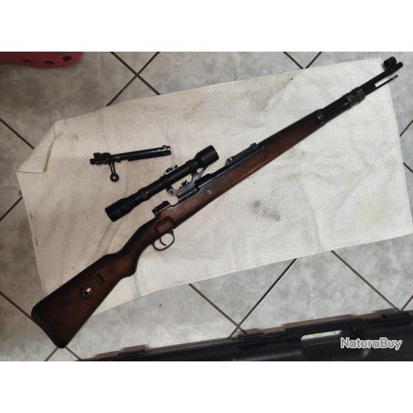Mauser 98k contrat portugais sniper