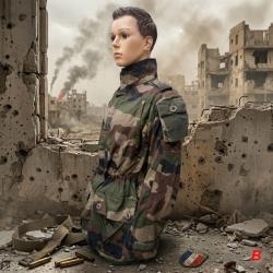 Veste de combat T4 S2 Taille S/M - Tour de poitrine 89/96 cm -Homme 169/178 cm