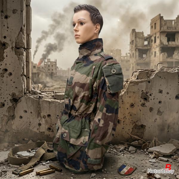 Veste de combat T4 S2 Taille S/M - Tour de poitrine 89/96 cm -Homme 169/178 cm